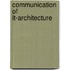 Communication Of It-architecture