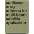 Sunflower Array Antenna for Multi-beam Satellite Application