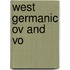 West Germanic Ov And Vo