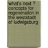 What's Next ? Concepts for regeneration in the Weststadt of Ludwigsburg