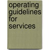 Operating guidelines for services door P. Massuthe