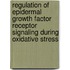 Regulation of epidermal growth factor receptor signaling during oxidative stress