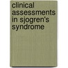 Clinical assessments in Sjogren's syndrome door W.W.I. Kalk