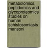 Metabolomics, peptidomics and glycoproteomics studies on human schistosomiasis mansoni door C.I. A. Balog