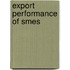 Export Performance Of Smes