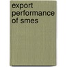 Export Performance Of Smes door Y.M. Prince