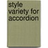 Style Variety for accordion