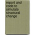 Report and code to simulate structural change