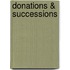 Donations & successions