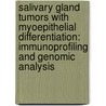 Salivary gland tumors with myoepithelial differentiation: immunoprofiling and genomic analysis door H. Vekony