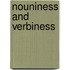Nouniness and verbiness