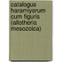 Catalogus Haramiyorum cum figuris (Allotheria Mesozoica)