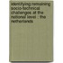 Identifying remaining socio-technical challenges at the national level : the Netherlands