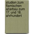 Studien zum flamischen Altarbau zum 17. und 18. ahrhundert
