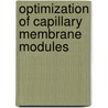 Optimization of capillary membrane modules door M.P.M. Jetten