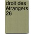 Droit des étrangers 26