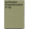 Purification Characterization Of Ctp door P.S. Vermeulen
