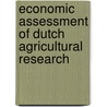 Economic assessment of Dutch agricultural research door K.J. Poppe