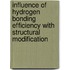 Influence of hydrogen bonding efficiency with structural modification
