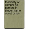 Feasibility of exterior air barriers in timber frame construction door Jelle Langmans