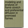 Modeling and analysis of flame stretch and preferential diffusion in premixed flames by J.A.M. de Swart