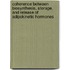 Coherence between biosynthesis, storage, and release of adipokinetic hormones