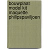 Bouwplaat model kit maquette Philipspaviljoen door V.W.J. Veldhuijzen van Zanten