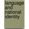 Language and national identity door L. Oakes