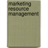 Marketing Resource Management door R.X.H. Jansen