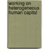 Working on heterogeneous human capital