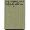 Theory of Josephson effect in junctions with complex ferromagnetic/normal metal weak link region door T. Karminskaya