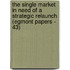 The single market in need of a strategic relaunch (Egmont Papers - 43)