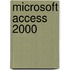 Microsoft Access 2000