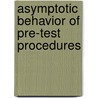Asymptotic behavior of pre-test procedures door P.C. Boon