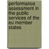 Performance Assessment In The Public Services Of The Eu Member States