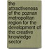 The attractiveness of the Poznan metropolitan region for the development of the creative knowledge sector