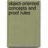 Object-oriented concepts and proof rules by J. Zwanenburg