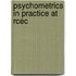 Psychometrics In Practice At Rcec