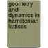 Geometry and dynamics in Hamiltonian lattices