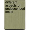 Different aspects of undescended testis door K. Sijstermans