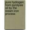 Pure hydrogen from pyrolysis oil by the steam-iron process by Maaike Bleeker