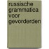 Russische grammatica voor gevorderden