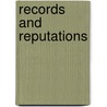 Records and reputations by D. Hilhorst