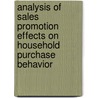 Analysis of sales promotion effects on household purchase behavior by L.H. Teunter