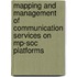 Mapping And Management Of Communication Services On Mp-soc Platforms