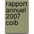 Rapport annuel 2007 coib