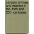 Careers of men and women in the 19th and 20th centuries