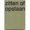 Zitten of opstaan by G. van Midden