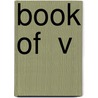 Book Of  V door Jack Adams