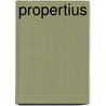 Propertius door Sextus Propertius